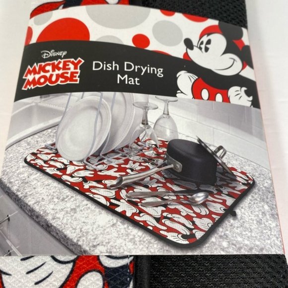 Disney Kitchen Disney Mickey Mouse Dish Drying Mat Poshmark